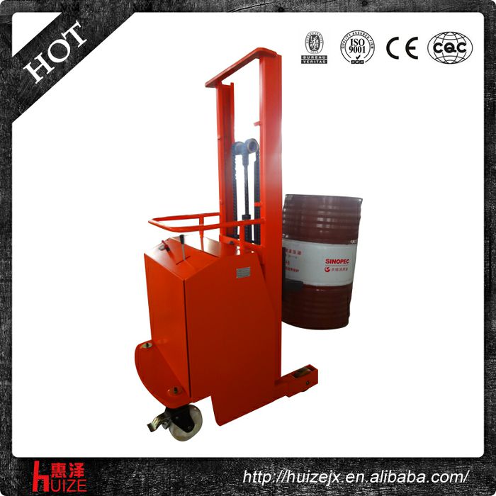 2半電動配重油桶車（無底腿，只堆垛，不翻轉(zhuǎn)）