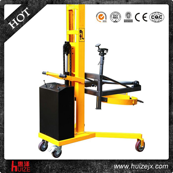 半電動油桶車（直角腿，夾鐵桶翻轉(zhuǎn)）2