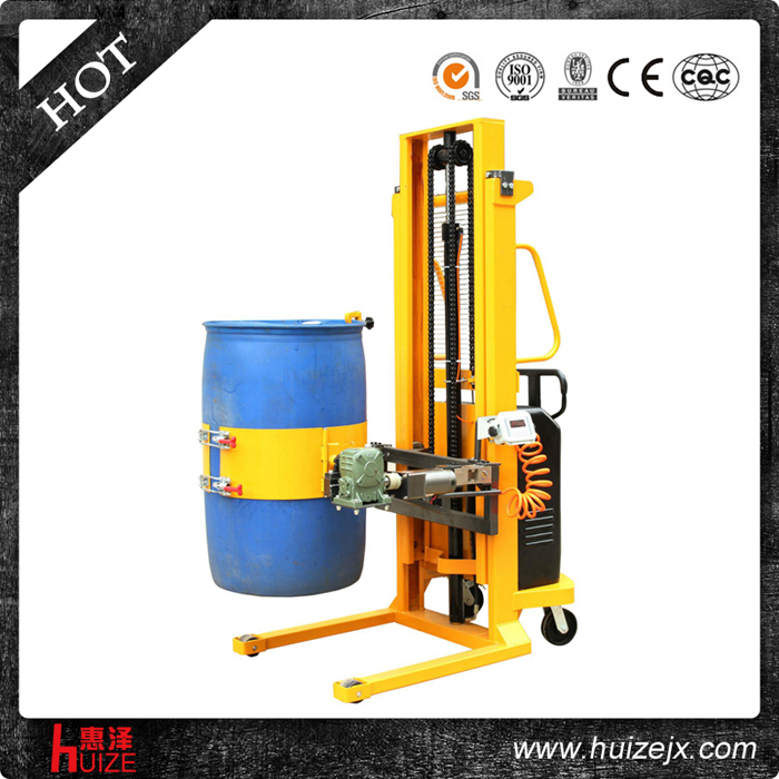 半電動(dòng)稱重電翻轉(zhuǎn)油桶車(chē) (1)